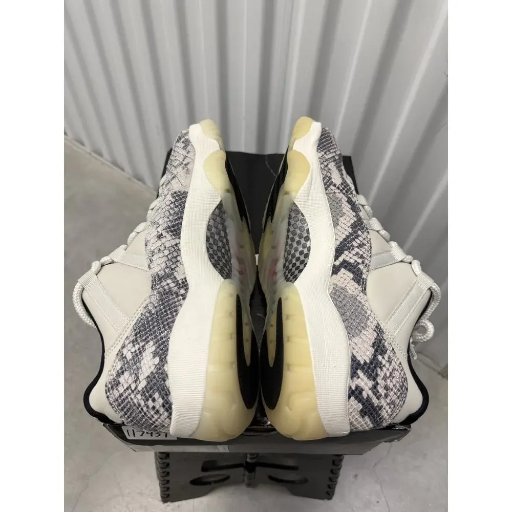 Nike Air Jordan 11 Light Bone Snakeskin Size 10 Men's - CD6846-002